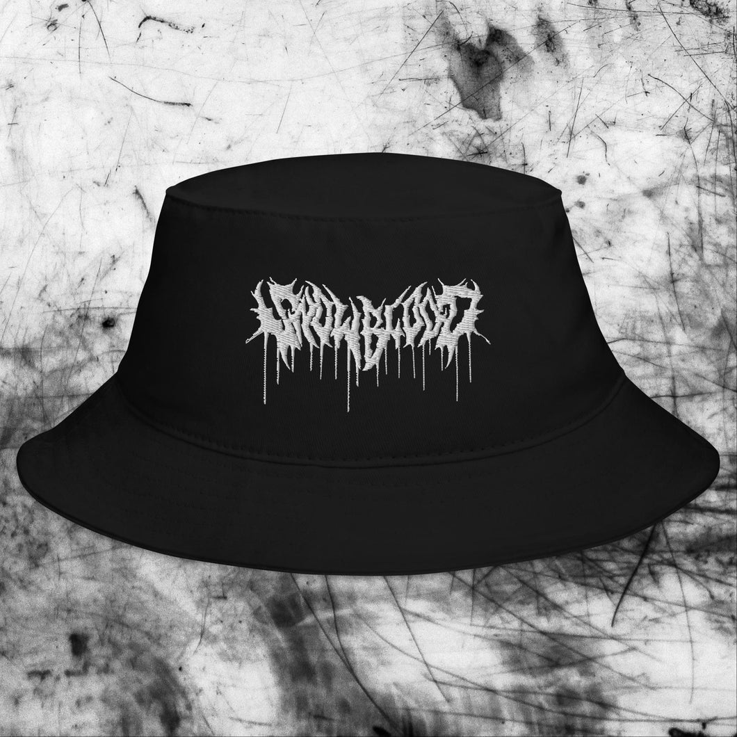 Dripping Metal Bucket Hat