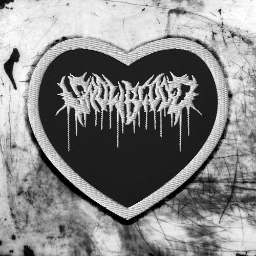 Dripping Metal Embroidered Patch