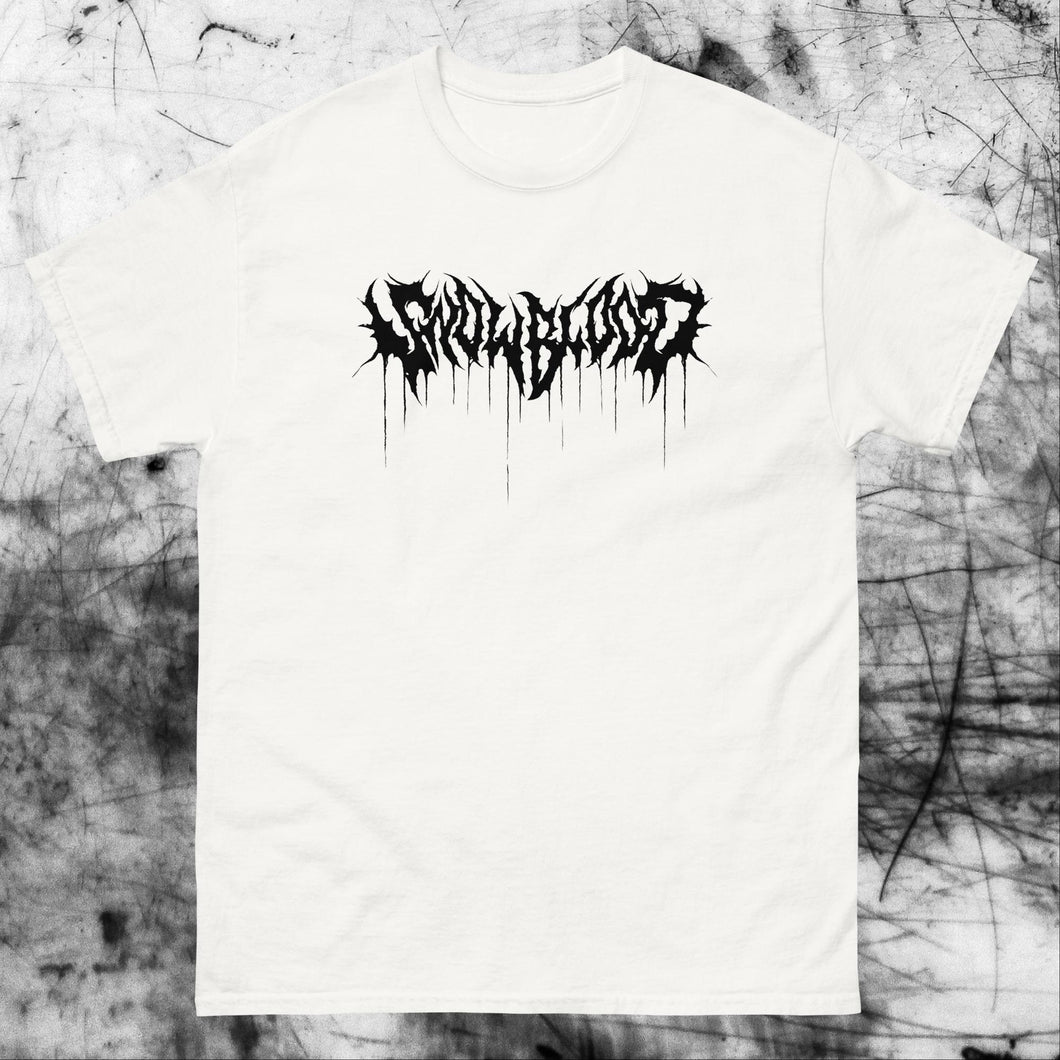 Dripping Metal White Tee