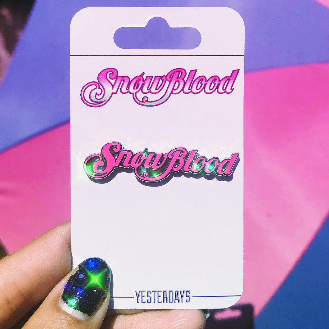 SnowBlood Enamel Pin